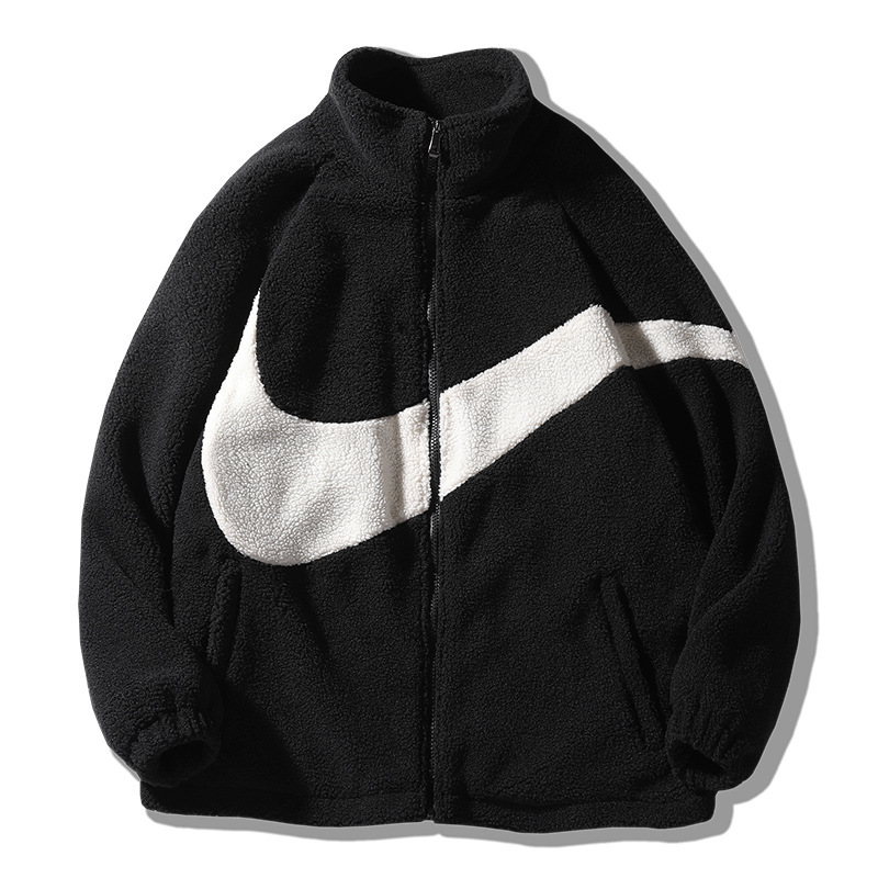 T363 2025 New Cross-Border Cashmere Jacket Men's Autumn and Winter Fashion Cotton Jacket Contrasting Color Fleece Jacket T363 2025 New Cross-Border Cashmere Jacket Men's Autumn and Winter Fashion Cotton Jacket Contrasting Color Fleece Jacket
