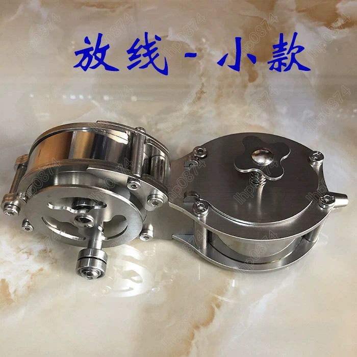 结实耐摔不锈钢墨斗工程放线器工地放线木工室内装修不锈钢墨斗