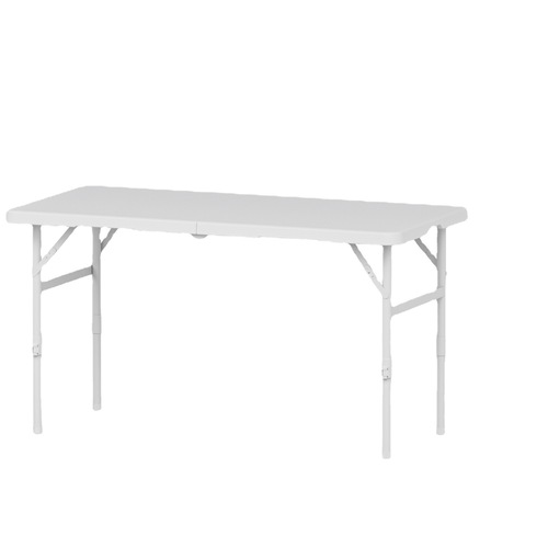 Outdoor stall folding table, simple home training lifting folding dining table, plastic portable folding computer table