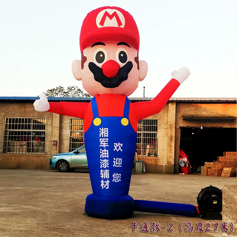 Надувной клоун-кукла «Бог богатства», приветственная фигура для открытия, надувная арка «Бог богатства», год Дракона.