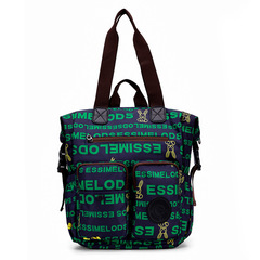 新款大容量男女通用士休闲双肩包时尚托特包背包书包多功能单肩