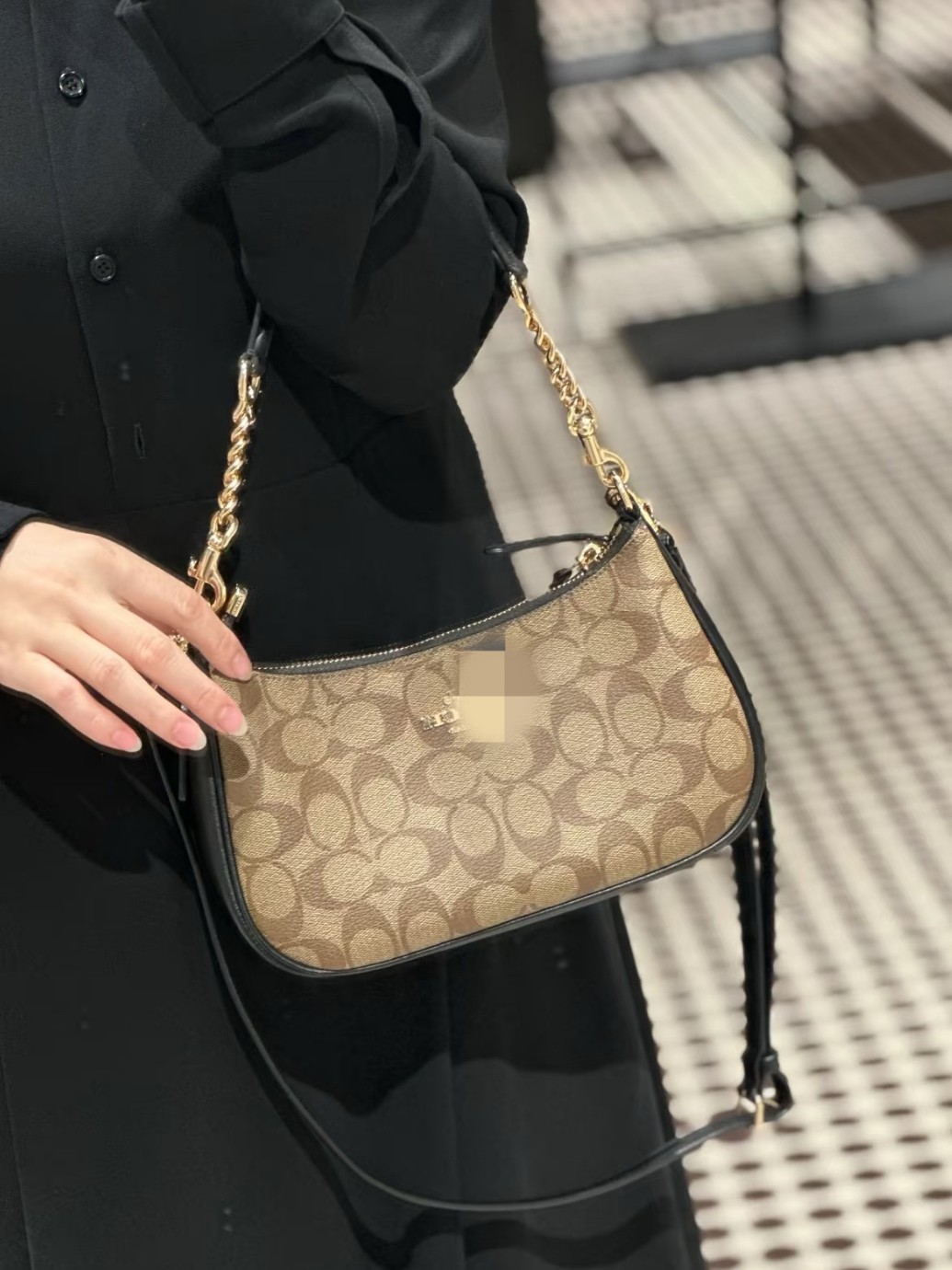 Kou Jia C casa de alta calidad nuevo clásico viejo bolso de axila bolso diagonal de un solo hombro bolso de mahjong nuevo bolso