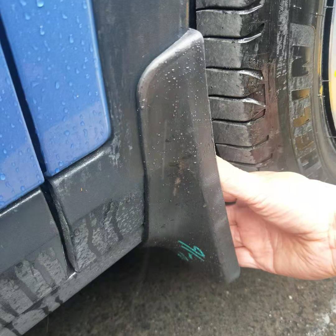 Guardabarros de Goma Suave para Neumáticos Delanteros y Traseros, Accesorios de Modificación de Automóviles, Aptos para Weimar W6 2021