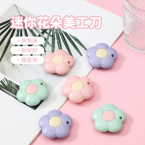 Mini Cloud Utility Knife Wholesale Handmade Cutting Paper Opening Envelopes Express Knife Cartoon Cute Creative Resin Knife