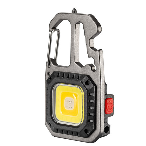 Cross-border mini keychain light multi-function outdoor searchlight type-c charging repair emergency magnetic flashlight