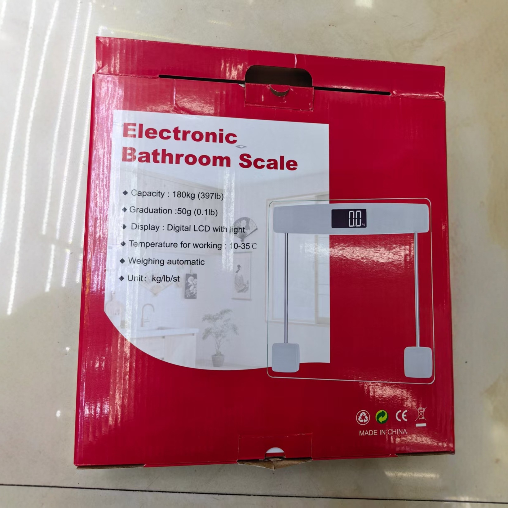 2025 báscula corporal para el hotel doméstico regalos de baño báscula electrónica cuadrada báscula electrónica transparente