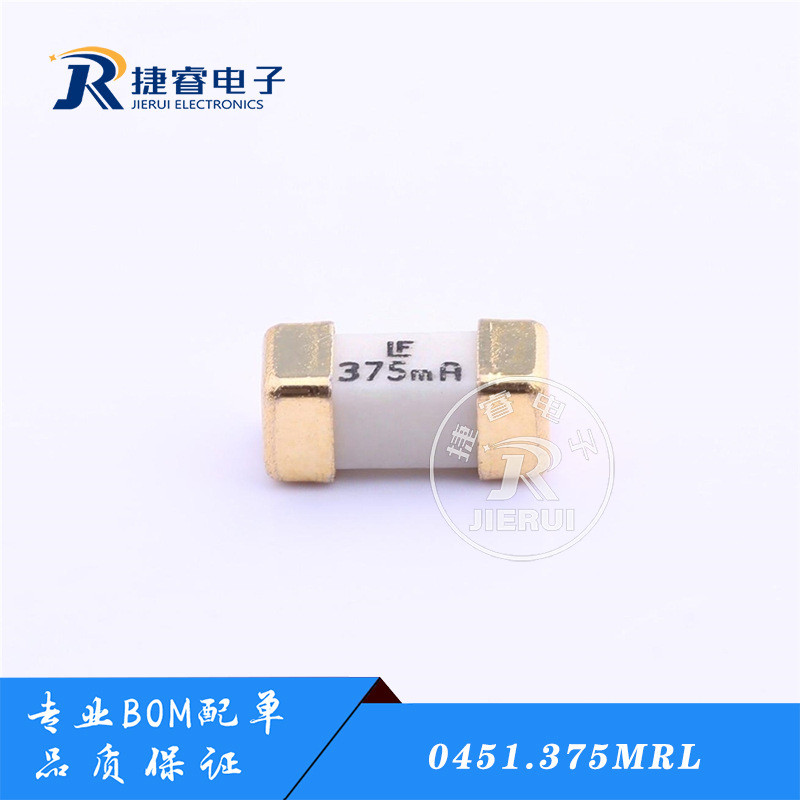 全新原装0451.375MRL 0.375A 丝印375mA快断一次性贴片保险丝1808