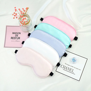 Natural mulberry silk double-sided silk eye mask inlay line shading eye mask spot wholesale sleep eye mask factory