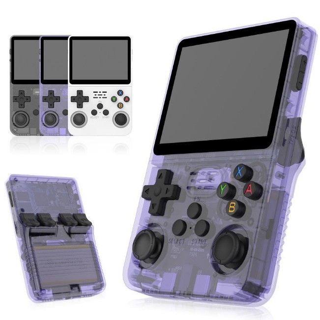 R36s nueva consola de juegos portátil de sistema dual de código abierto retro GBA arcade consola de juegos HD clásica portátil R36