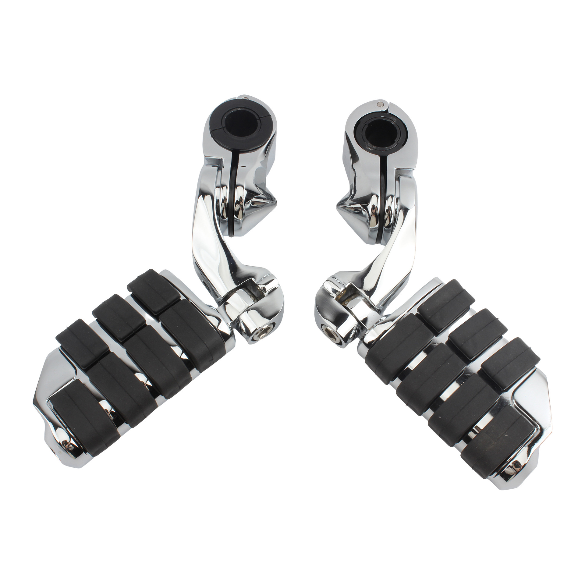 Motorcycle Foot Pedal Bracket Set Short Version for Harley Road King Street Glide Aluminum Alloy Leisure Footrest Modification Parts