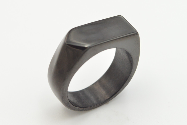 13g Weight Rings Classification 11, 12, 7 Ring Size 1 Piece Quantity Holiday, Daily Occasion Titanium Steel Material Geometric Pattern Unisex Gender Polishing Design Retro, Simple Style Style Retro Simple Style Geometric Titanium Steel Polishing Unisex Rings 9
