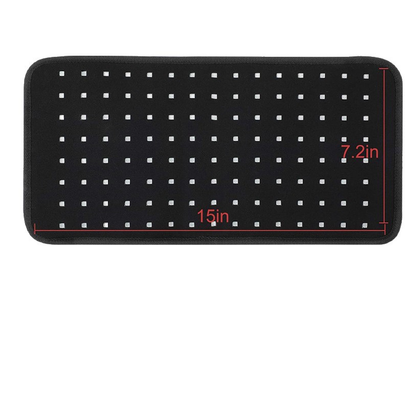 120 perlas cinturón de fisioterapia de luz roja infrarroja para mascotas cinturón de fisioterapia de luz roja infrarroja para gatos y perros luz asada para ayudar a acondicionar el cinturón de protección de luz infrarroja