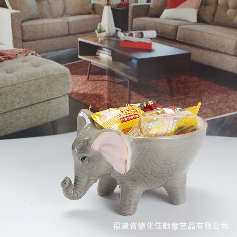 Cute ring, dressing table, storage box, (Physicals), elephant