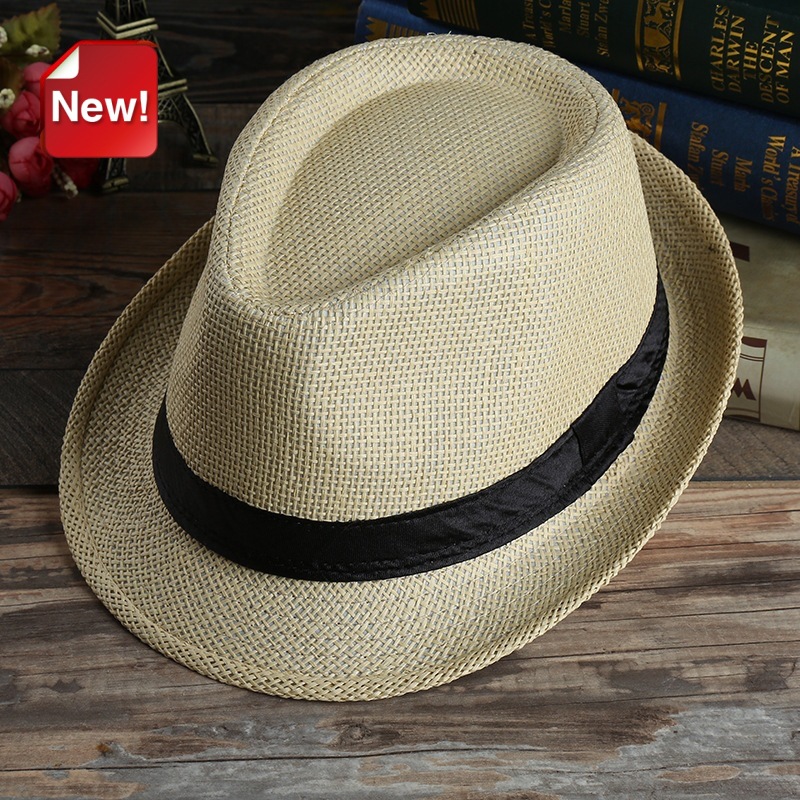 Summer straw women's sun hat for traveling