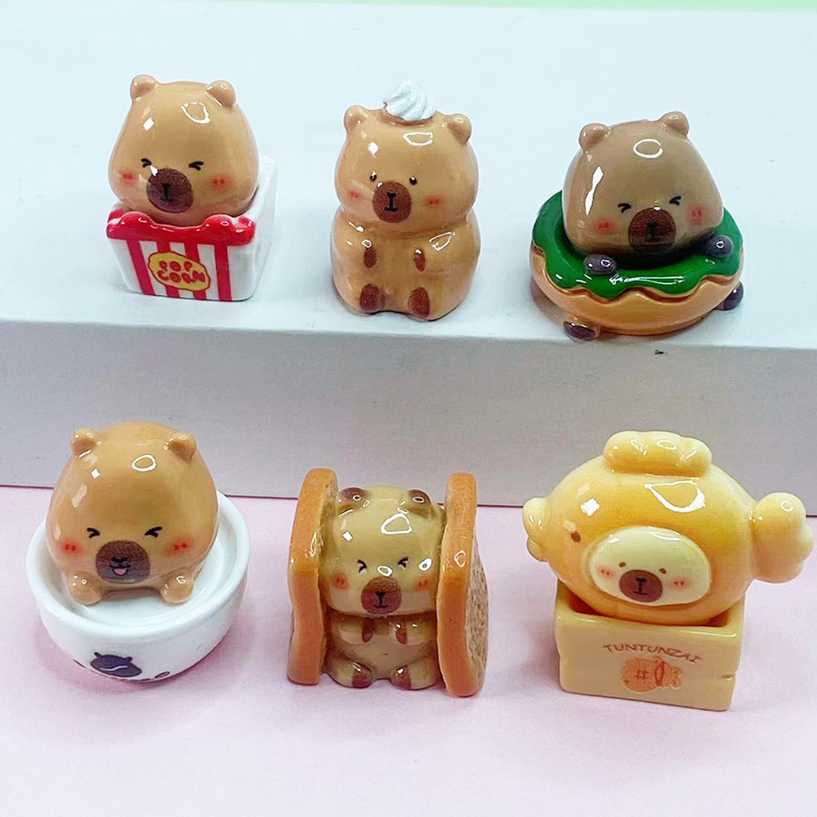 Creative cartoon three dimensional food play