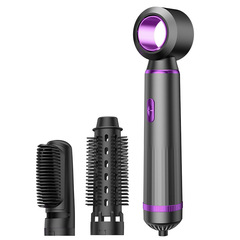 カスタマイズされたスリーインワン熱風コーム自動ヘアアイロンカーリングとストレート両用多機能家庭用ヘアドライヤーヘアスタイリングコーム