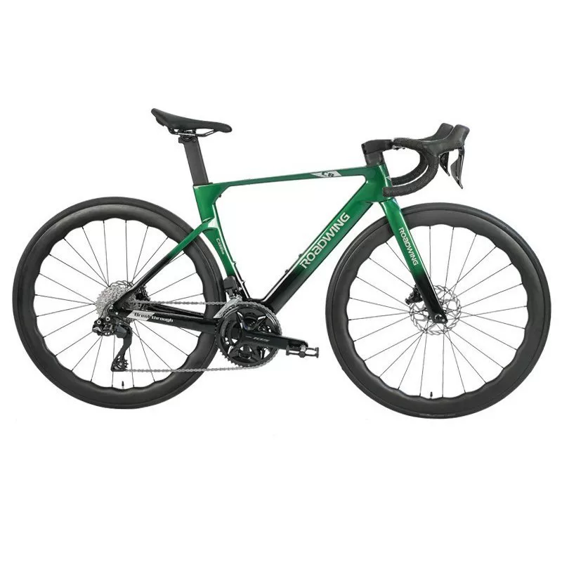 ROADWING Road Wing Suozhen RW2 полностью карбоновый/стеклопластиковый шоссейный велосипед, 24 скорости, масляные тормоза, ультралёгкий шоссейный велосипед