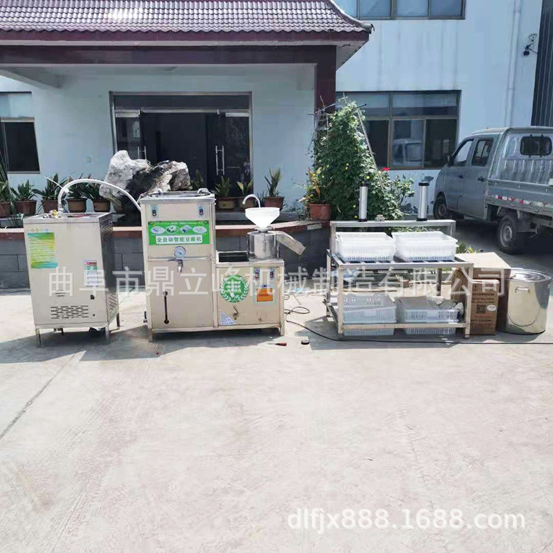 曲阜鼎立峰卤水豆腐机多少钱滨州地区豆制品设备菏泽地区免费培训