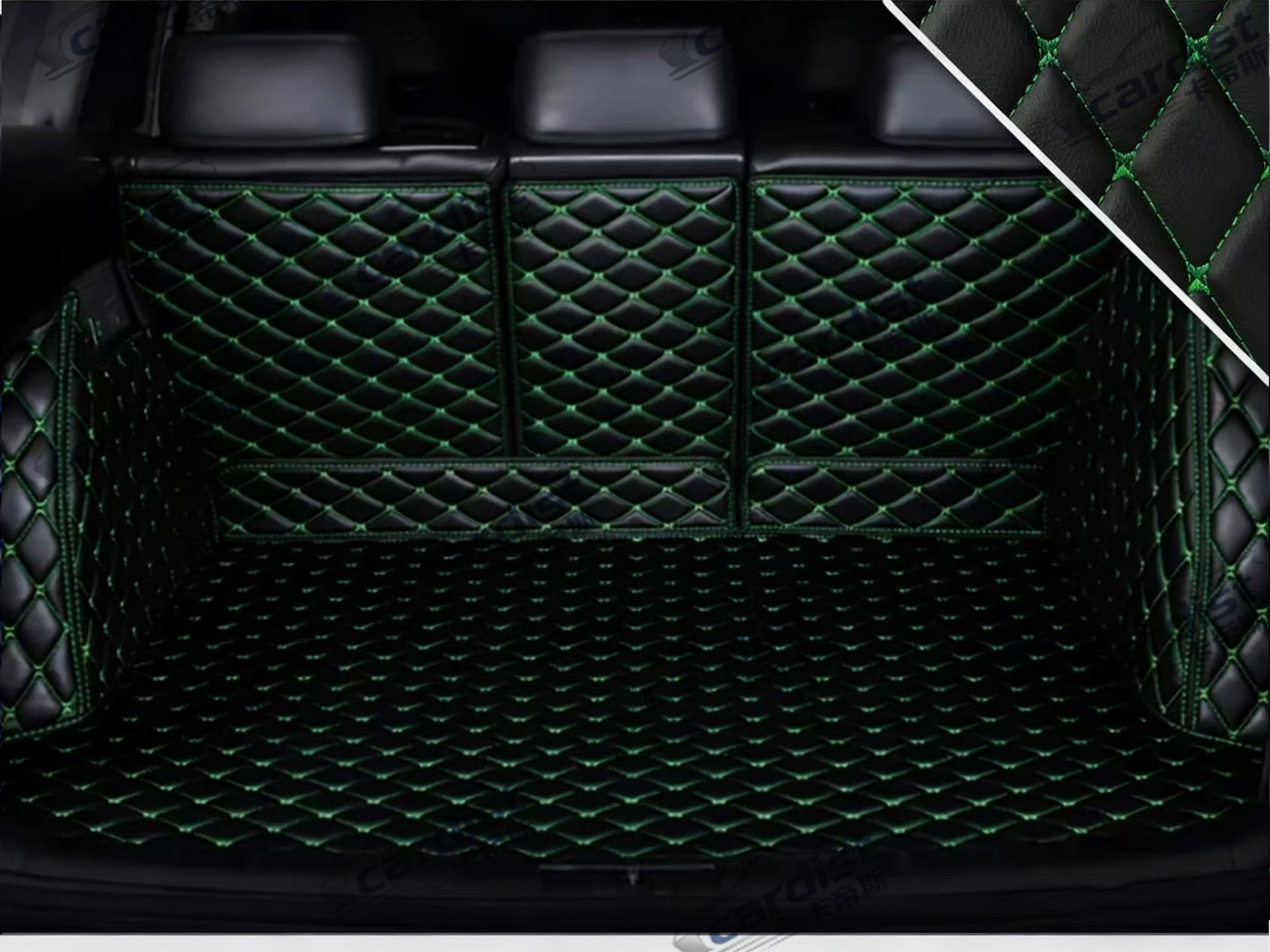Catist/High-Quality Leather Full-Cover Car Trunk Mat Cross-Border