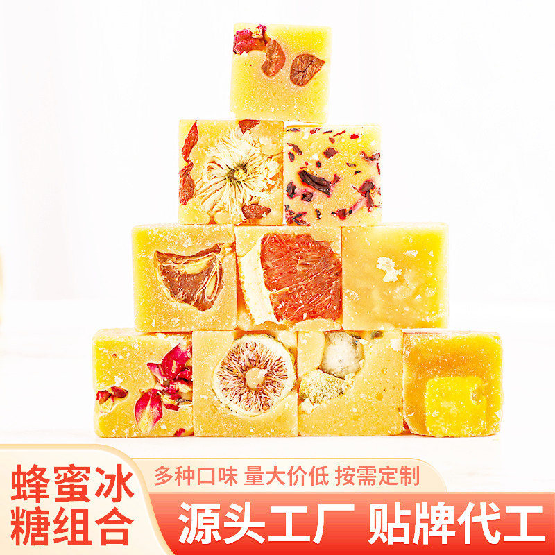 Honey Lemon Candy Old Yellow Candy Freeze Dried Lemon Tea Candy Candy Tea Bulk Separate Packaging Tea Wholesale