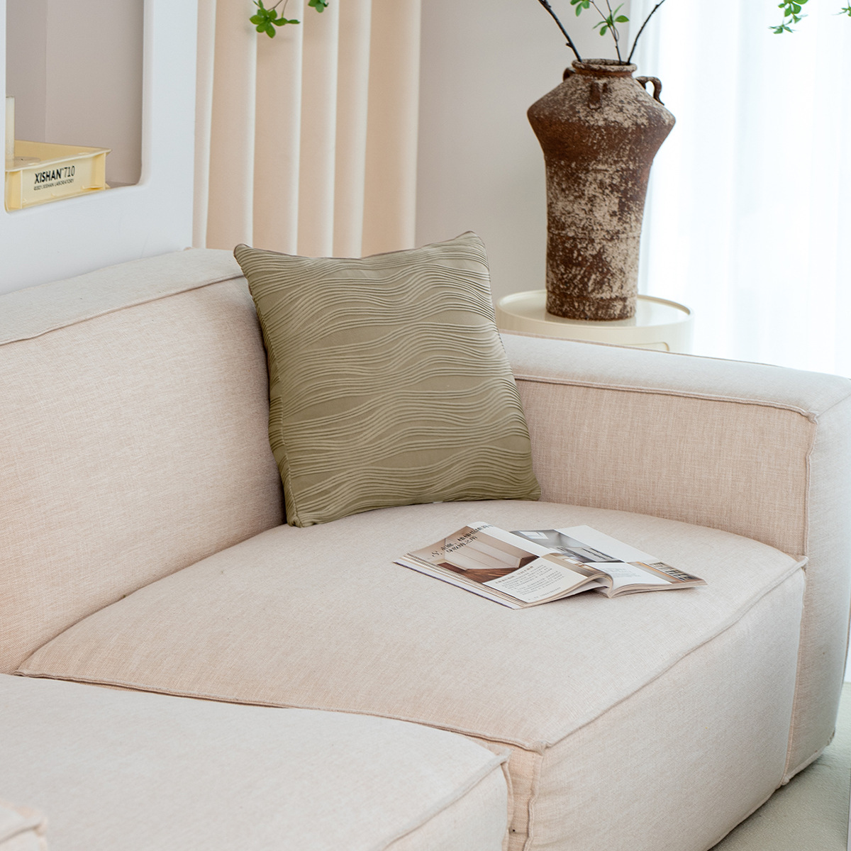 SHEIN Cross-border Hot Sale Pillow Cover Nordicins simple sofá de oficina Pillow Cover sin núcleo de almohada