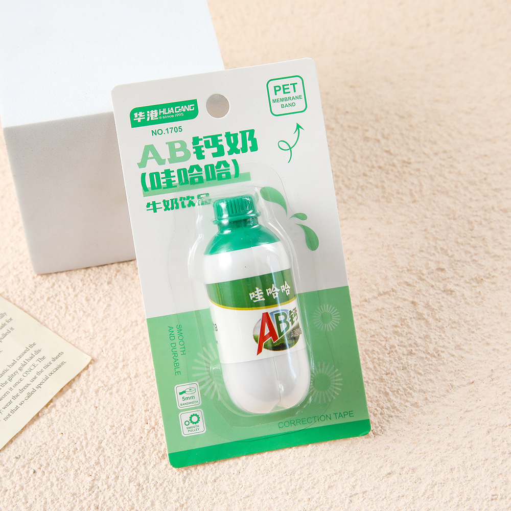 Simulación de botellas de refresco corrección con creatividad divertida simple estudiantes frescos lindos estudiantes aprenden papelería