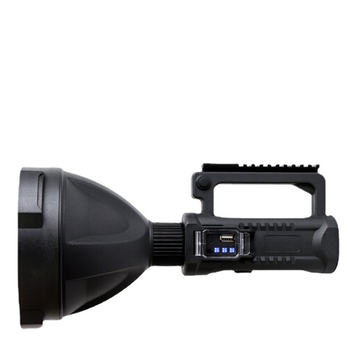 New P70 searchlight outdoor strong light multi-function lighting LED long-range waterproof rechargeable portable light flashlight