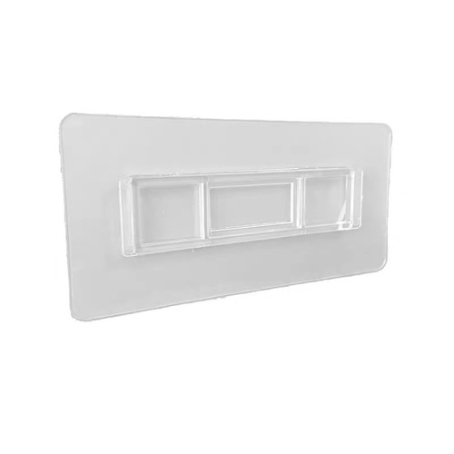 Hole-free storage rack transparent stickers, traceless stickers, buckles, suction cups, tissue boxes, strip buckles, mop clip accessories, wholesale