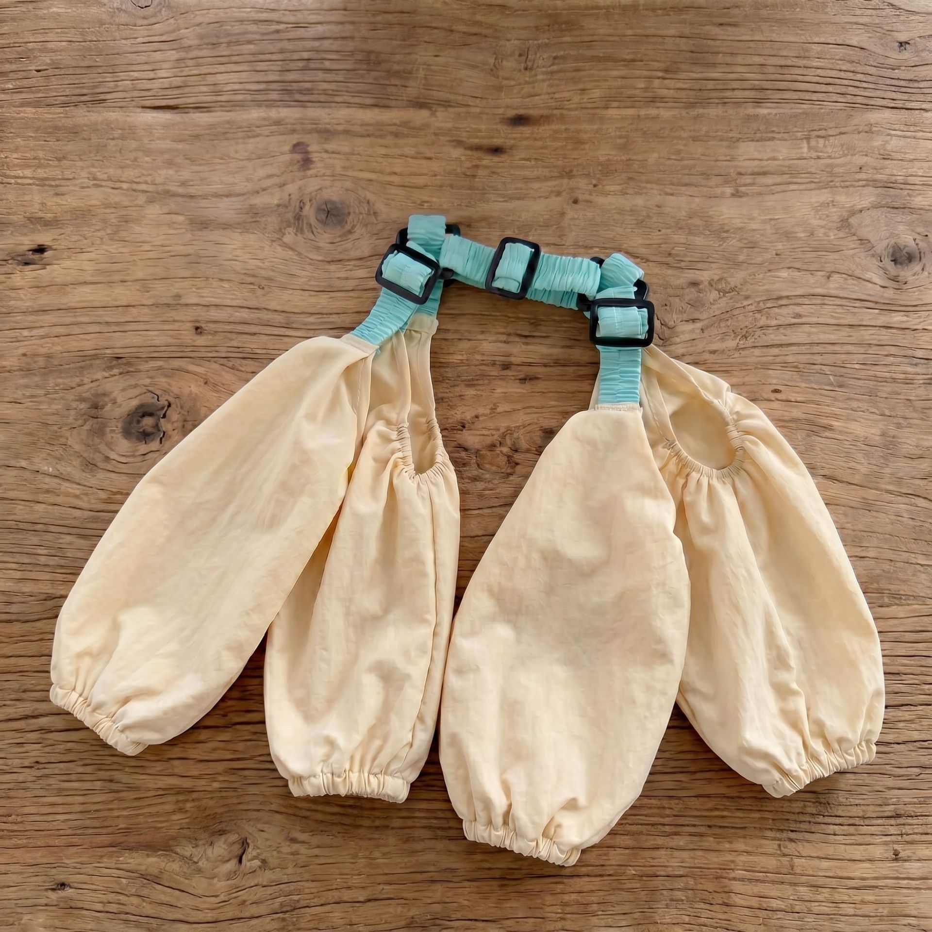 Thin breathable nylon anti-dirty pants (champagne) / S