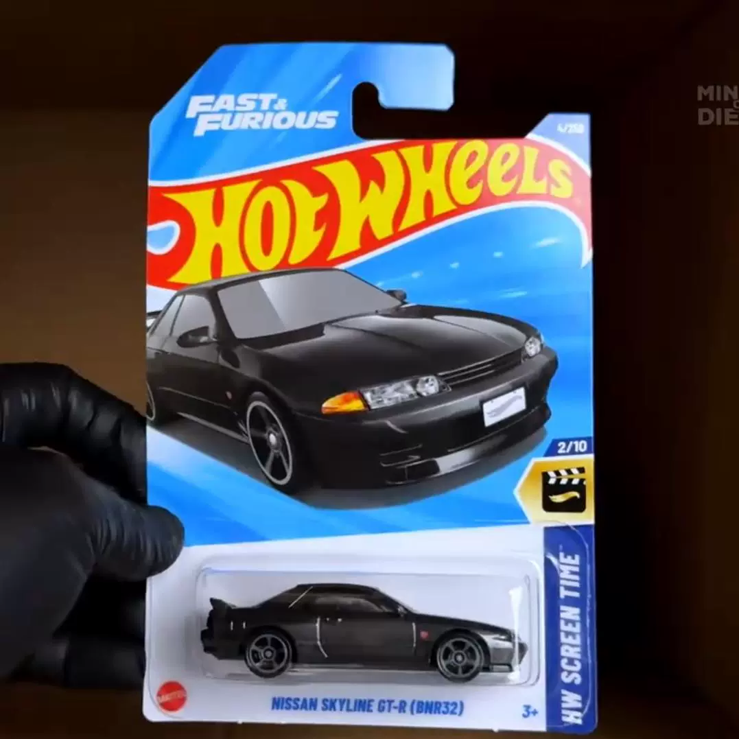 2025A горячая маленькая спортивная машина Q-версия Nissan Skyline GTR Honda Civic EF алюминиевая модель 25A