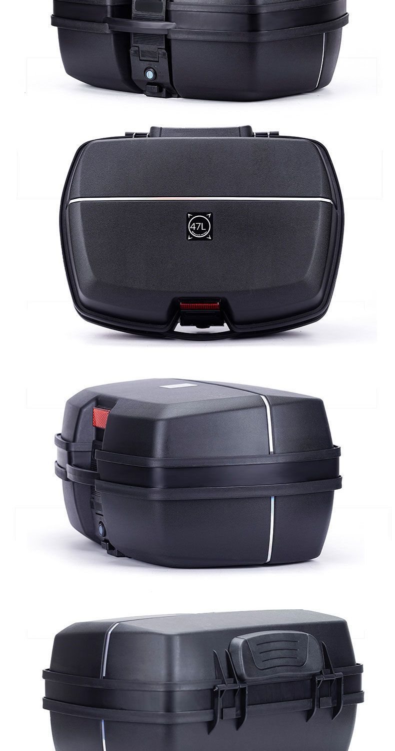 Motorcycle Takeout Trunk Large Capacity Thickened Extra Large Number Scooter Universal Battery Electric Vehicle Rear Trunk