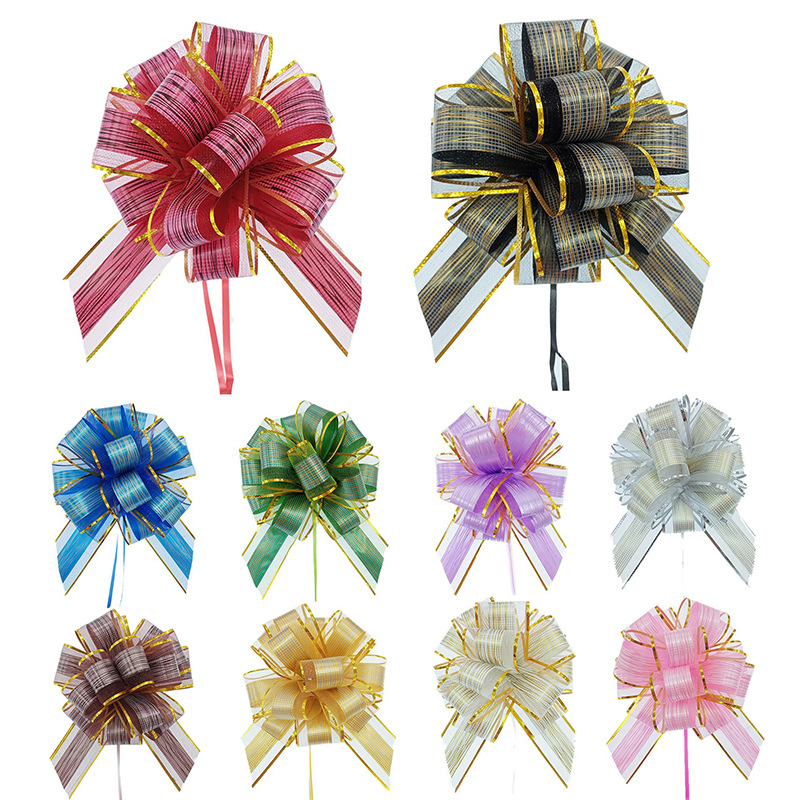 Flower Plastic Holiday Party Colored Ribbons Gift Wrapping Supplies display picture 4