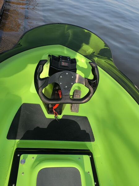 RUSH WAVE Electric water small speedboat for double