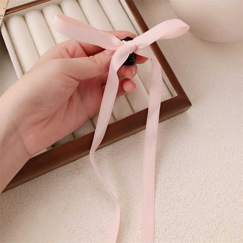 Dulce arco flotante clips para el cabello de la niña amor cinta clips para el cabello in clip para el cabello rotos pequeños clips para el cabello