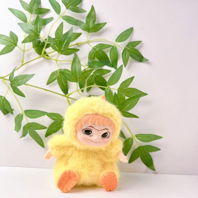 かわいいラブブー多用途人形第一世代、第二世代、第三世代、第四世代のビニールぬいぐるみキーホルダーペンダント|undefined