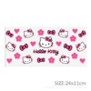 Anime Meloti Kitty Print UV DTF Crystal Standard Cup Patch is immediately torn up 24cmx11cm