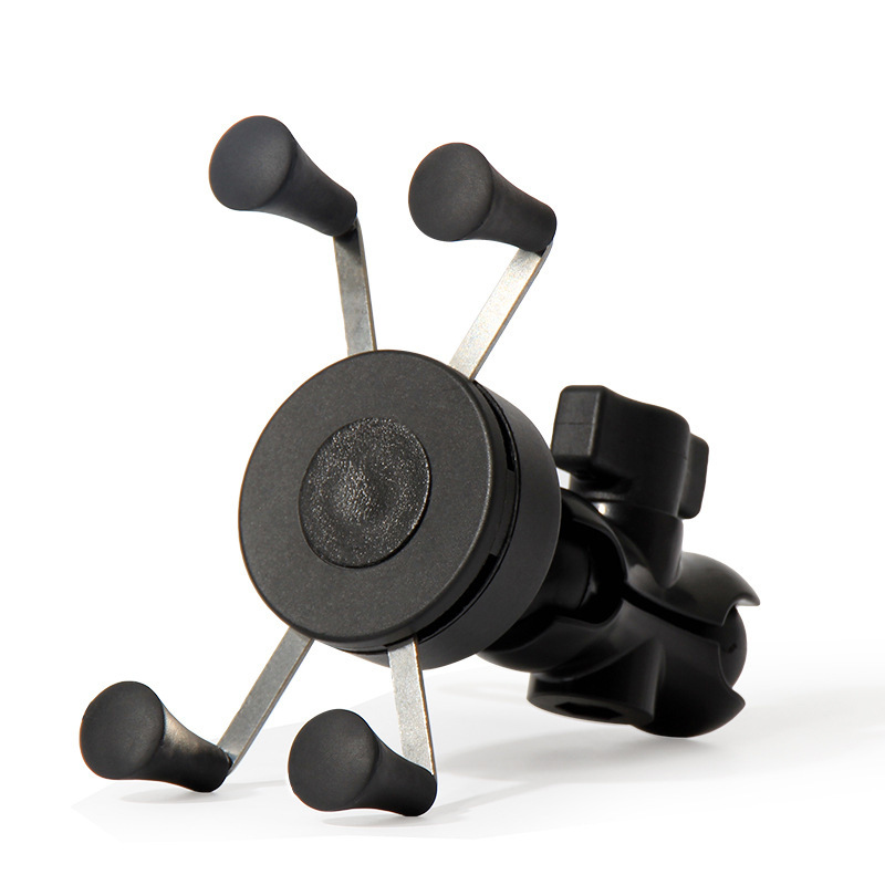 Motorcycle riding navigation X-shaped mobile phone electric vehicle universal bracket outdoor_voghion.com