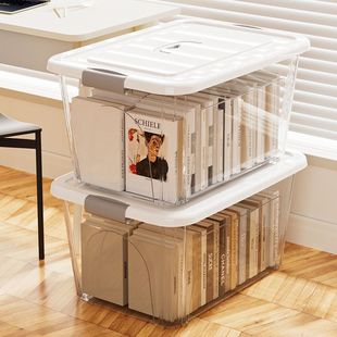 Organize Transparent Large-Capacity Boxes for Food, Clothing, Daily Necessities Storage Boxes, Air-Conditioning Air Guide Bags