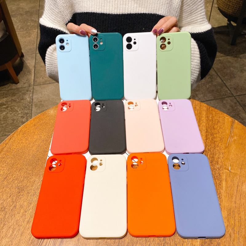 IPhone15携帯電話ケースの正孔ストレートエッジは液体シリコンリンゴ13携帯ケースのソフトケース16保護カバーに似ている|undefined