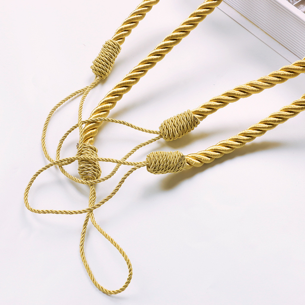 Amazon al por mayor de puntos transfronterizos simple y hermoso accesorios de cordón cortina correa de cortina decoración de belleza botón de cortina