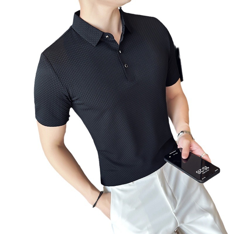 A6513 830K ÁO SƠ MI NAM HANTDU NGẮN TAY KẺ CARO MÙA HÈ KẺ CARO KÍN CỔ THỜI TRANG NAM G03 SẢN PHẨM MỚI