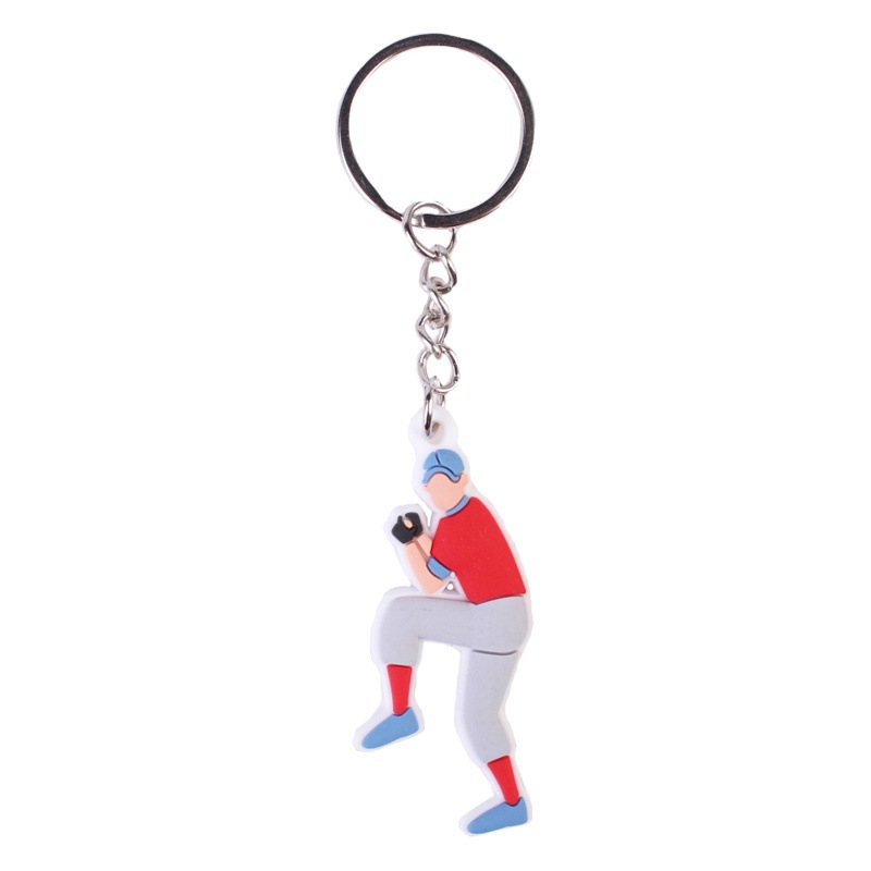 Factory ball basketball volleyball baseball keychain cute pendant accessories patch spot wholesale pendant high quality