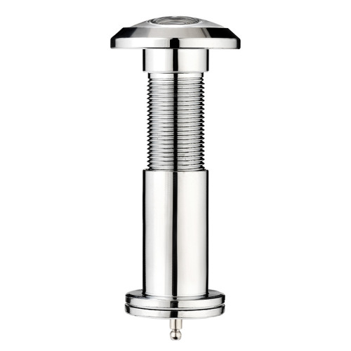 Cat's eye door mirror anti-pry home old-fashioned glass high-definition wide-angle anti-theft door universal visible cat's eye with back cover anti-peeping