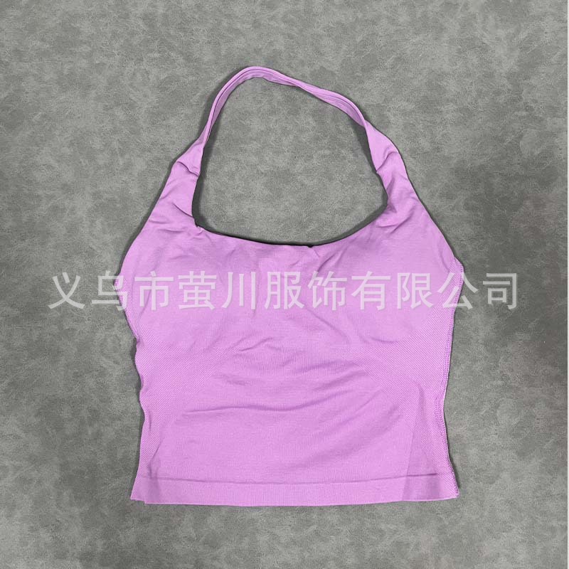 Transfronterizos Europa y América DF mujeres sin pantalones cuello largo chaleco de acondicionamiento físico hermosa espalda cuerpo de forma anti-descalzo mujeres