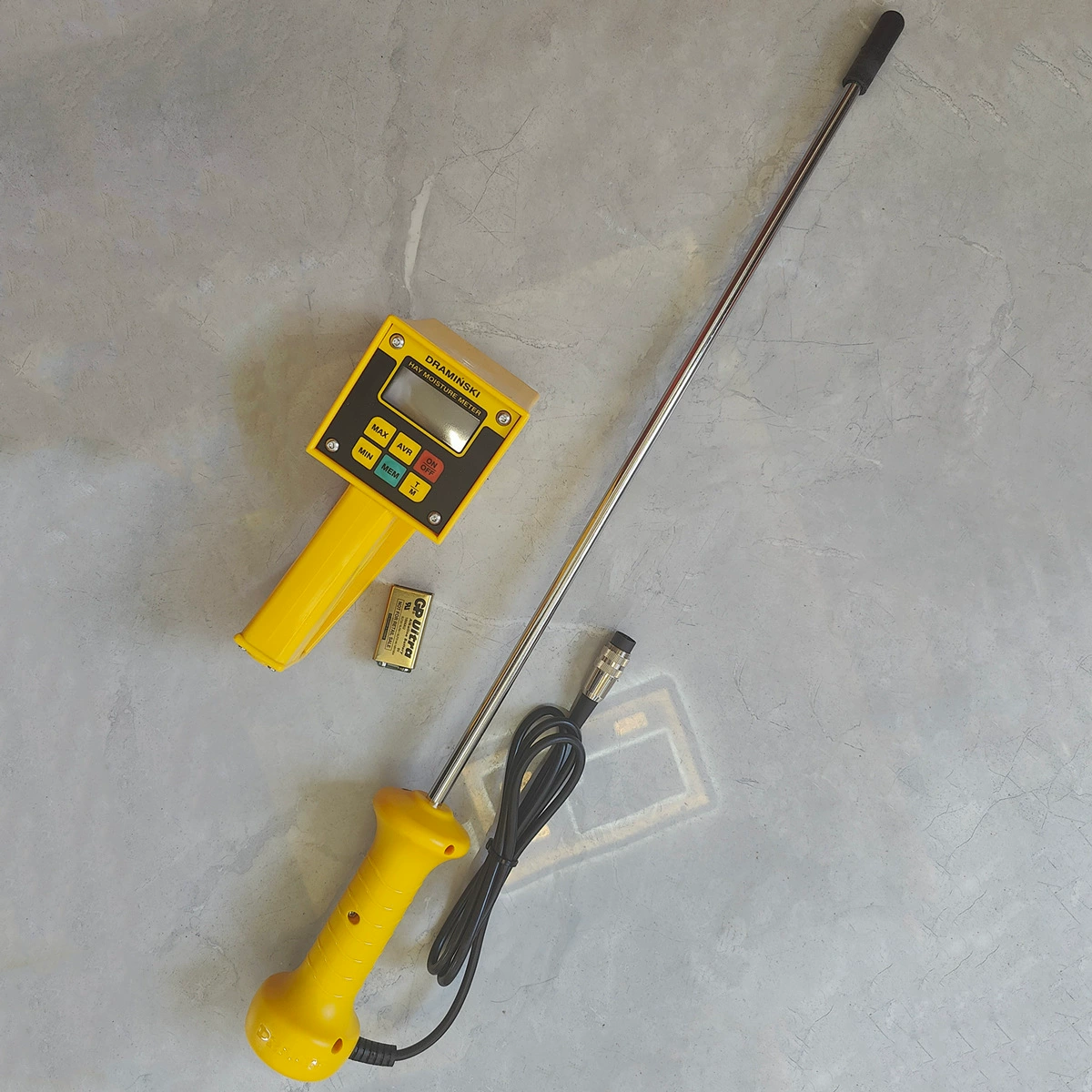 Польша импортирует измеритель влажности соломы, пастбищного сена Draminski, детектор температуры влажности HMM