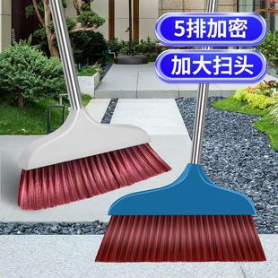 Extra Large Broom Extended Sweeping Hard Bristles Soft Bristles Indoor and Outdoor Courtyard Factory New Sweeping Broom 2024
