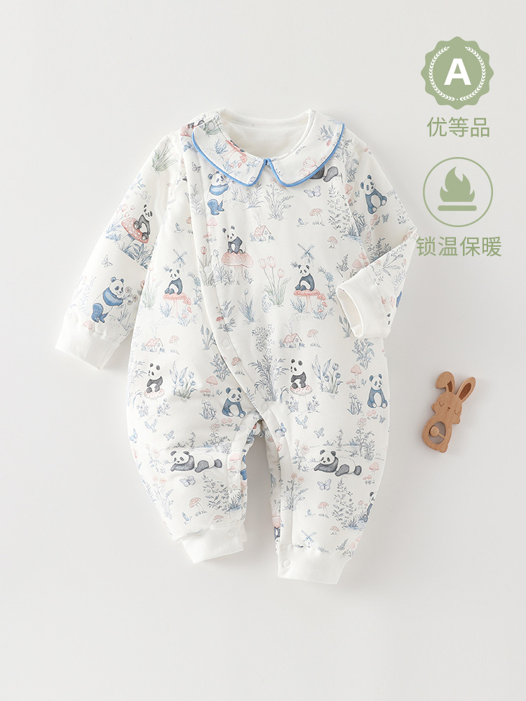 Demi-season children's cotton thermal underwear