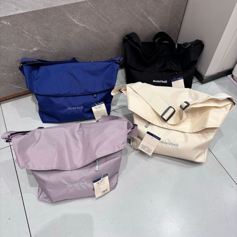 Japanese Trendy Brand Montbel Meishan 14L Outdoor Sports Casual Shoulder Bag Unisex Crossbody Bag Japanese Style Bag