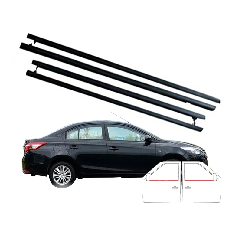 Suitable for Toyota Yaris Sedan/Vios 2014-2018 Window Trim Glass Outer Pressure Strip Water Retaining Strip