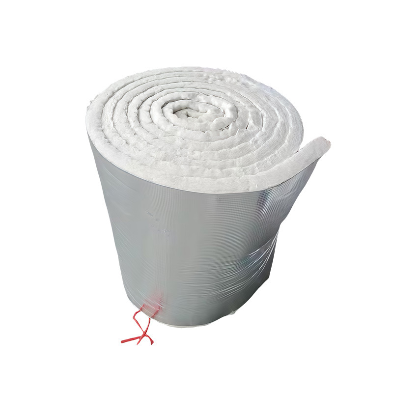 Ready Supply of Aluminum Foil Aluminum Silicate Fireproof Wrapping Flexible Fireproof Wrapping Smoke-Proof Flexible Roll Smoke Exhaust Duct